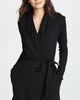 Skin Skin Wrap Robe Black 0 - 2