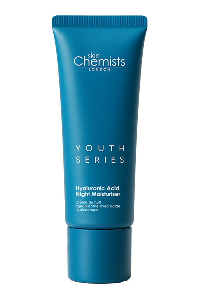 SKINCHEMISTS SKINCHEMISTS Youth Series 1% Hyaluronic Acid Night Moisturizer 50ml for Dryness, Fine Lines & Wrinkles