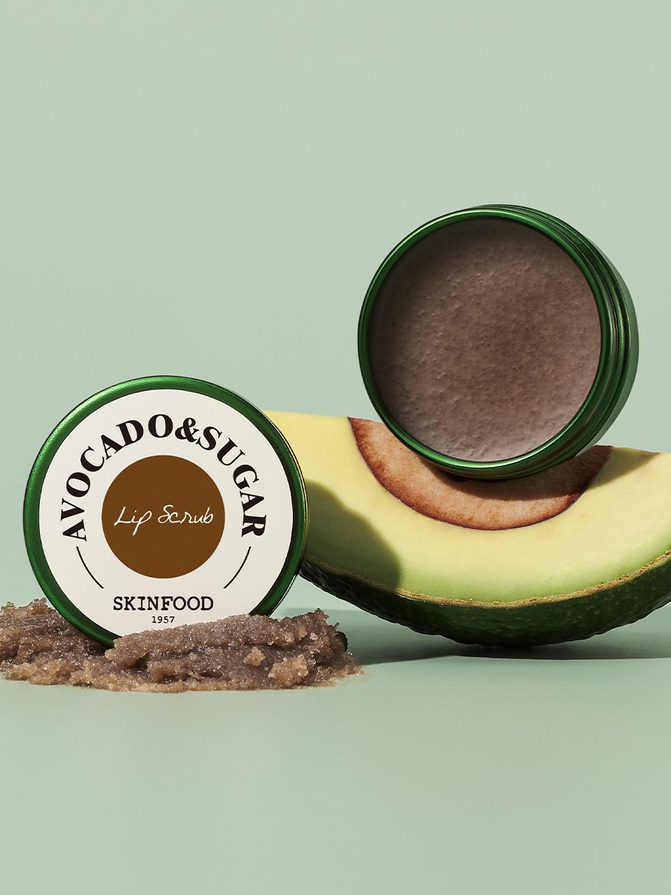 SKINFOOD Avocado & Sugar Lip Scrub