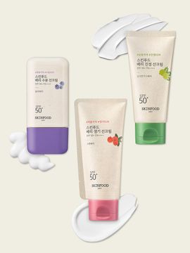 SKINFOOD Berry Sun Cream 50ml 2 Pack 3 Variety