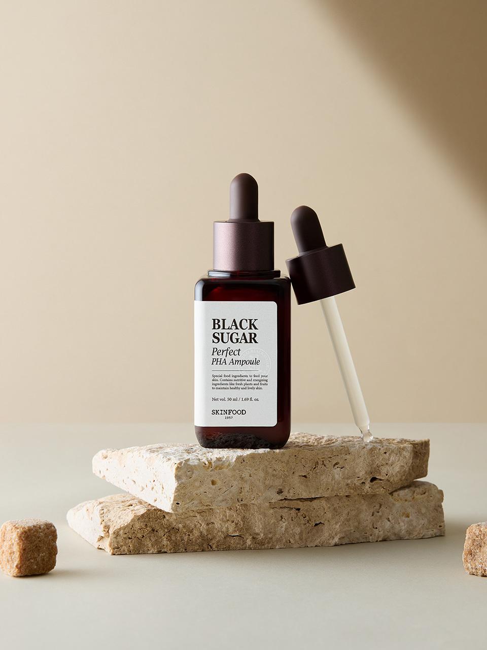 SKINFOOD Black Sugar PHA 8% Perfect Ampoule 50ml (PHA8%)
