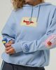 Skinnydip London Skinny Dip Skinnydip London Miffy Stamp Hoodie in Sky, Women's at Urban Outfitters - 1