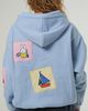 Skinnydip London Skinny Dip Skinnydip London Miffy Stamp Hoodie in Sky, Women's at Urban Outfitters - 2