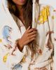 Skinnydip London Skinnydip London Disney Winnie the Pooh Dressing Gown in Cream, Women's at Urban Outfitters - 2
