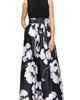 SL FASHIONS SL FASHIONS Floral Print Satin Gown - 1