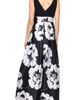 SL FASHIONS SL FASHIONS Floral Print Satin Gown - 2