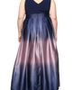 SL FASHIONS SL FASHIONS Ombrè Satin Gown - 2