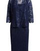 SL FASHIONS SL FASHIONS SLNY Floral Lace Sequin Cardigan & Dress Set - 5