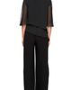 SL FASHIONS SL FASHIONS Tiered Capelet Jumpsuit - 2