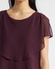 SL FASHIONS SL FASHIONS Tiered Chiffon Midi Dress - 4