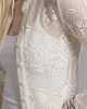 Slate Pink Slate Pink Crochet Lace Button-Front Cardigan and Mini Skirt Set in Off-White, Women's at Urban Outfitters - 4
