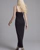 Slate Pink Slate Pink Lace Corset Maxi Dress in Black With White Lace, Women's at Urban Outfitters - 3