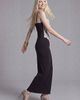 Slate Pink Slate Pink Lace Corset Maxi Dress in Black With White Lace, Women's at Urban Outfitters - 4