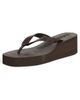 SLEEPERS SLEEPERS High Platform Flip Flops Brown - 1