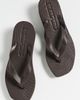 SLEEPERS SLEEPERS High Platform Flip Flops Brown - 5