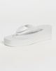 SLEEPERS SLEEPERS High Platform Flip Flops White - 2