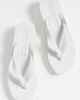 SLEEPERS SLEEPERS High Platform Flip Flops White - 5