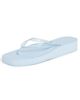 SLEEPERS SLEEPERS Platform Transparent Flip Flops Angel Blue Transparent - 1