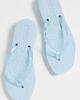 SLEEPERS SLEEPERS Platform Transparent Flip Flops Angel Blue Transparent - 5