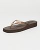 SLEEPERS SLEEPERS Platform Transparent Flip Flops Brown Transparent - 2