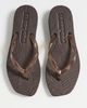 SLEEPERS SLEEPERS Platform Transparent Flip Flops Brown Transparent - 5