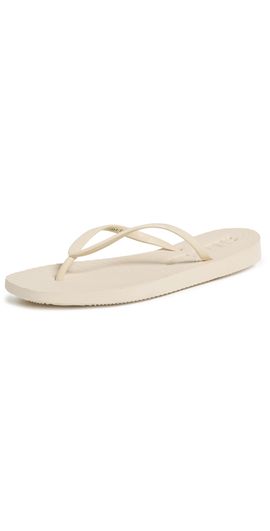 SLEEPERS SLEEPERS Tapered Flip Flops Eggnog