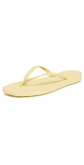 SLEEPERS SLEEPERS Tapered Flip Flops Mellow Yellow