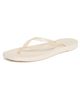 SLEEPERS SLEEPERS Tapered Transparent Flip Flops Eggnog - 1