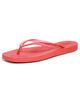 SLEEPERS SLEEPERS Tapered Transparent Flip Flops Red Transparent - 1