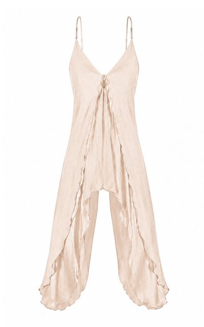 Sleeping with Jacques Sleeping with Jacques Elvira Silk Satin Layered Top