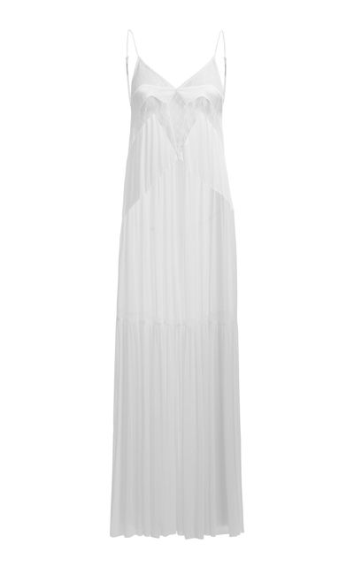 Sleeping with Jacques Sleeping with Jacques Francine Silk Lace Maxi Dress