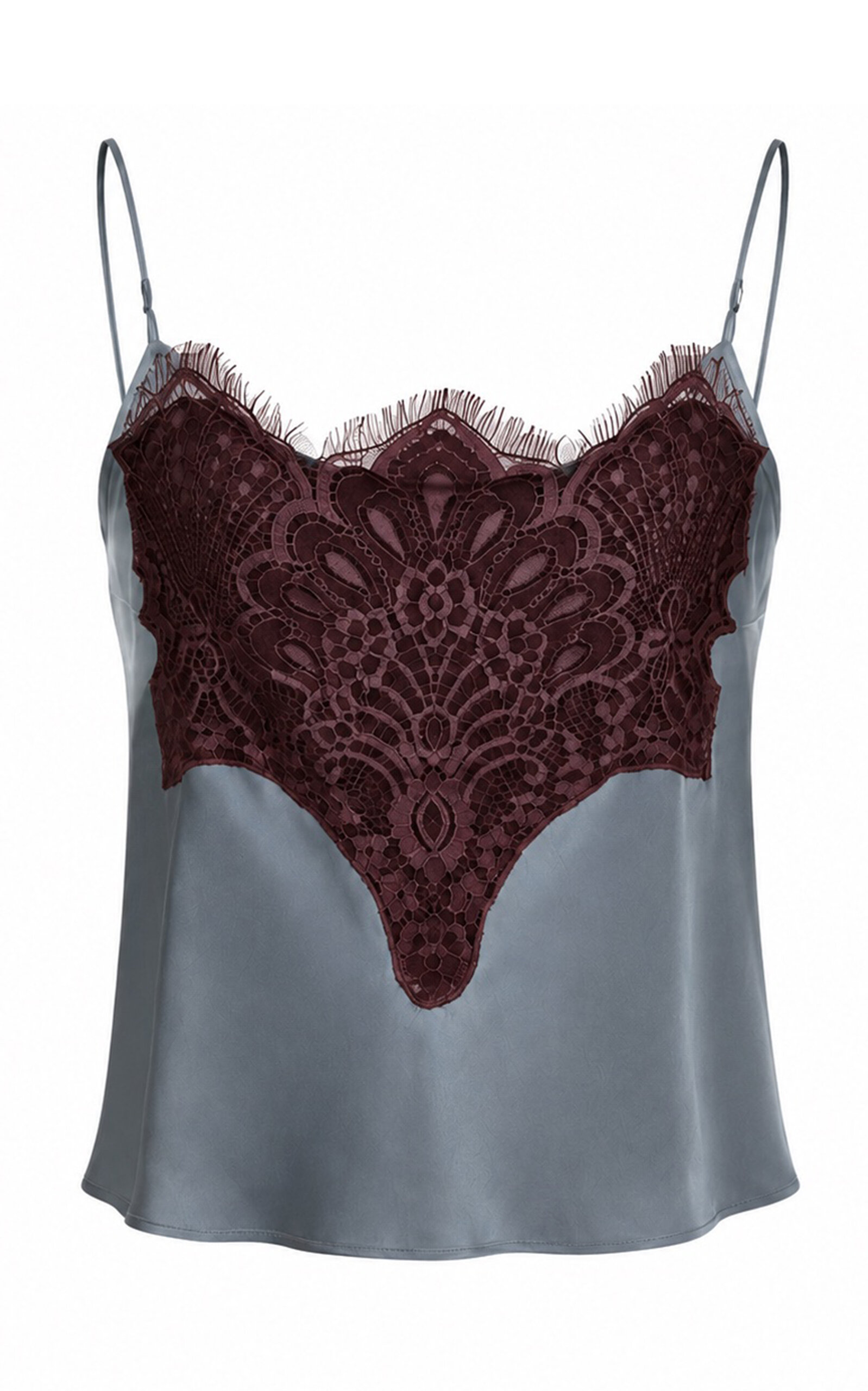 Sleeping with Jacques Sleeping with Jacques Nadia Silk Lace Camisole