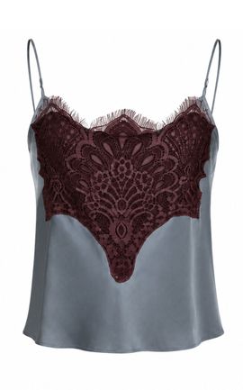 Sleeping with Jacques Sleeping with Jacques Nadia Silk Lace Camisole