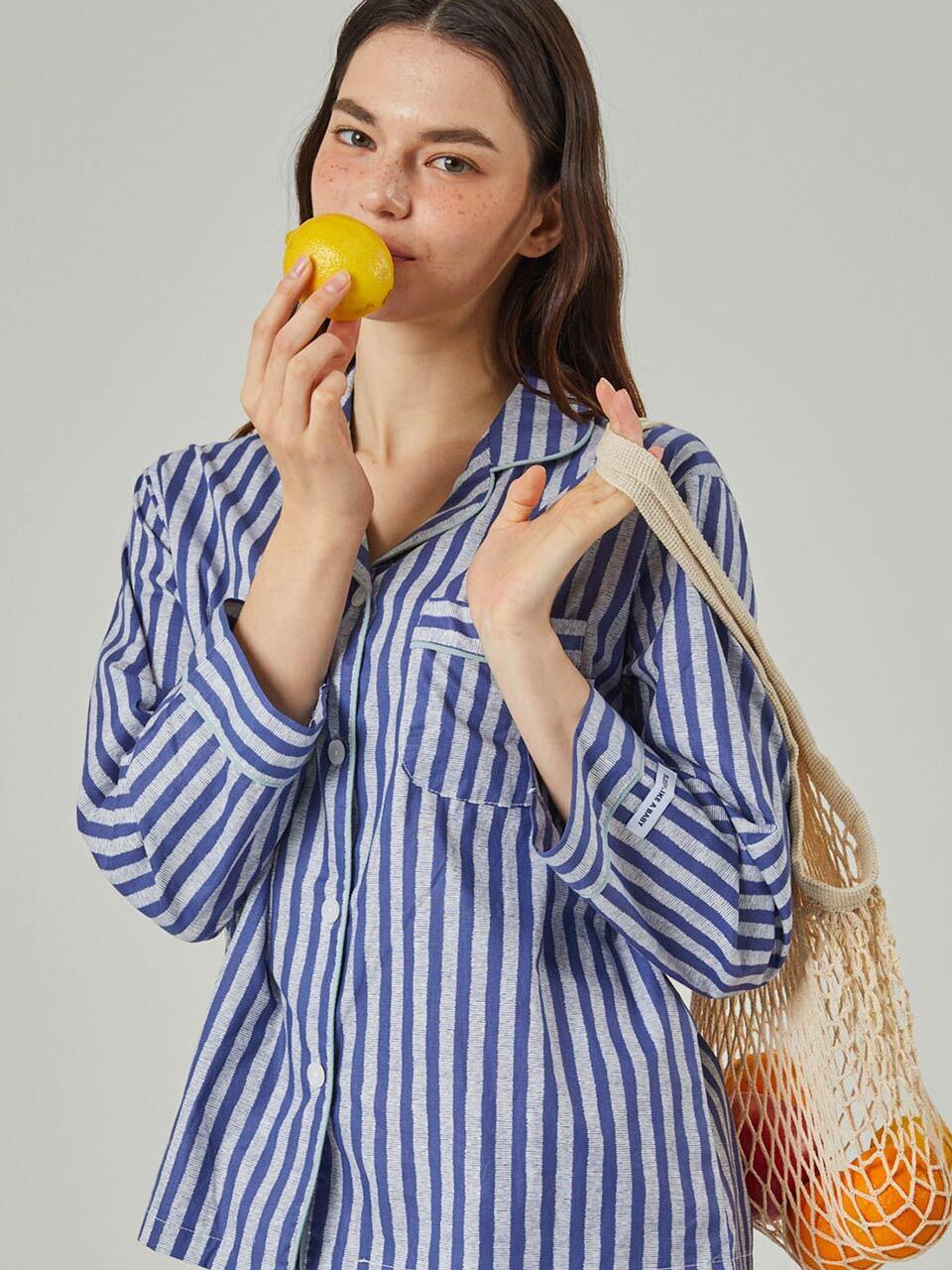 SLEEPYCAT Women's Highway Pajamas [Blue]