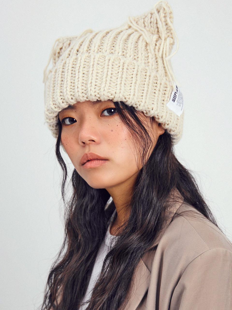 SLEEPYSLIP BREAD BEIGE BEANIE