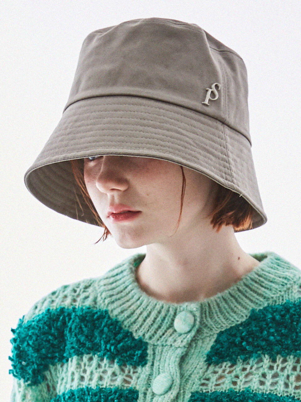 SLEEPYSLIP OverFit SP Gray Bucket Hat