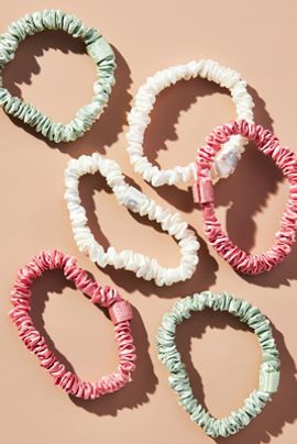 Slip Pure Silk Bellerose Skinny Scrunchies