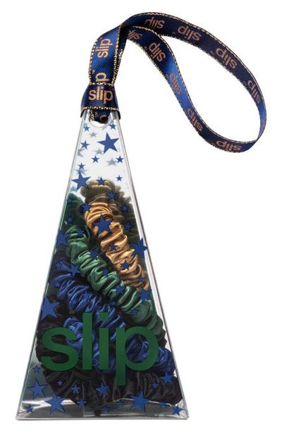 slip slip 4-Pack Pure Silk Skinny Scrunchies Ornament (Limited Edition)