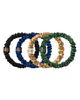 slip slip 4-Pack Pure Silk Skinny Scrunchies Ornament (Limited Edition) - 4