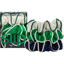 slip slip Game Day 3-Pack Pure Silk Large Scrunchies 
