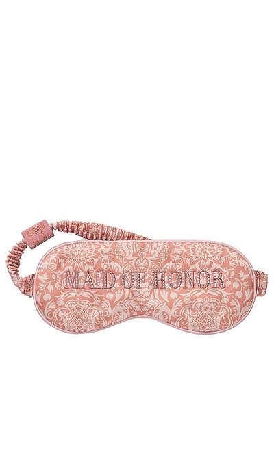 slip slip Maid Of Honor Pure Silk Sleep Mask Bridal Collection