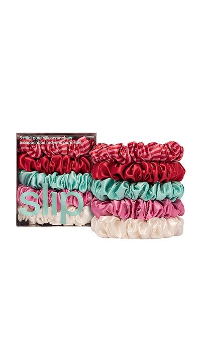 slip slip Midi Scrunchies Set Of 5