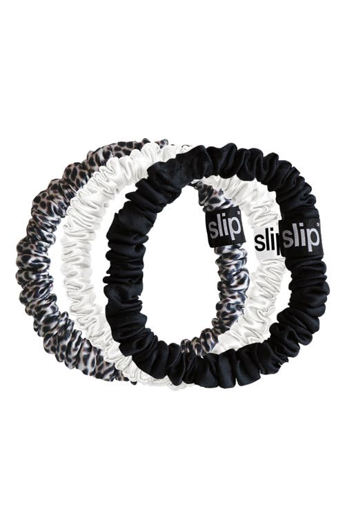 slip slip Pure Silk 3-Pack Skinny Scrunchies (Nordstrom Exclusive) 