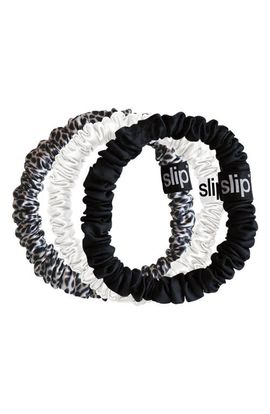 slip slip Pure Silk 3-Pack Skinny Scrunchies (Nordstrom Exclusive) 