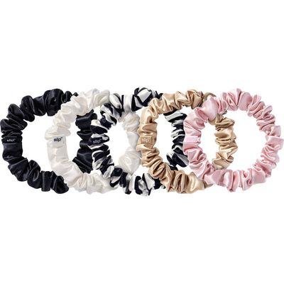 slip slip Pure Silk 5-Pack Midi Scrunchies