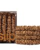 Slip slip Pure Silk Back to Basics Skinny Scrunchies in Copper, Set of 4 - 1