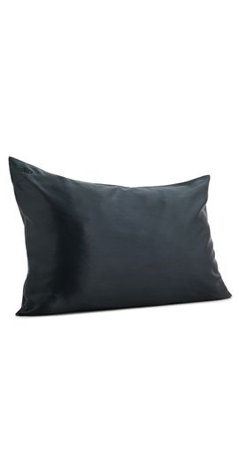 Slip Slip Pure Silk Queen Pillowcase Black One