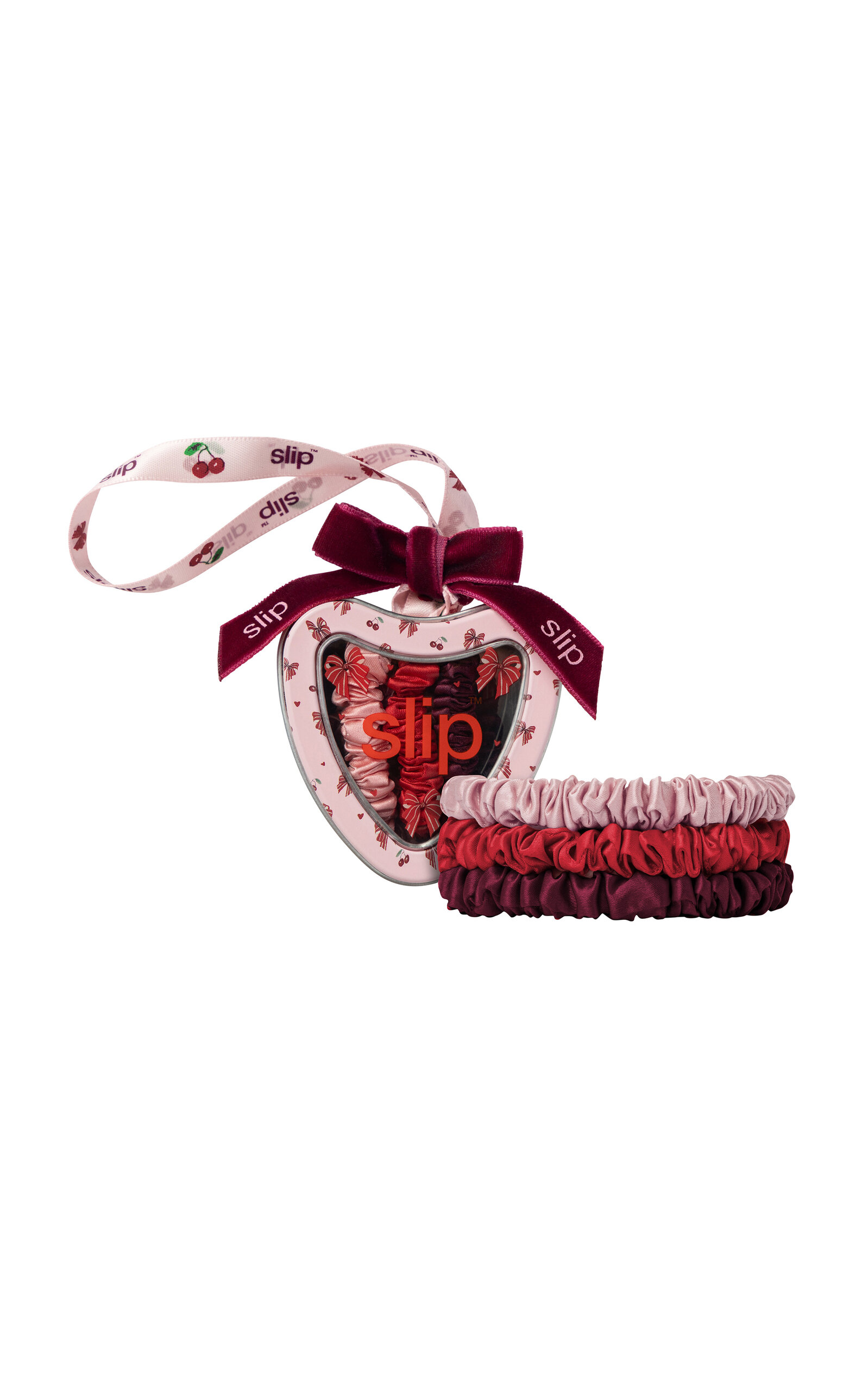 Slip Slip Silk Skinny Scrunchie Ornament