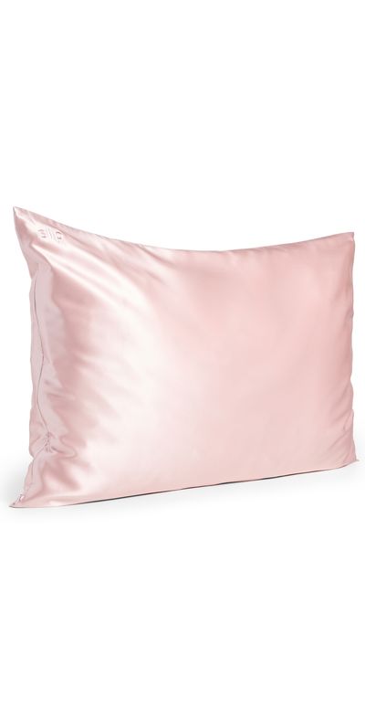 Slip Slip Slipsilk Pure Silk Queen Pillowcase Pink One
