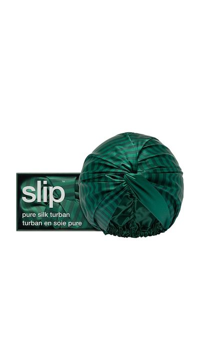 slip slip Striped Pure Silk Turban